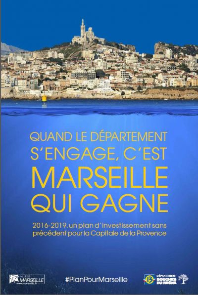 Campagne d'affichage du département des Bouches du Rhône