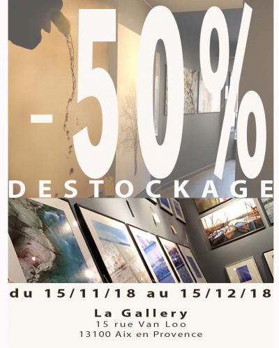 1 mois de Destockage à La Gallery